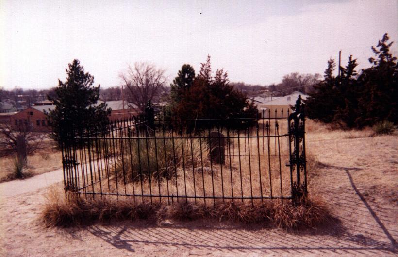 'Lillie' Miller and Infant Grave